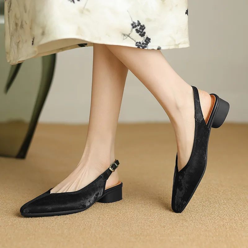 MODERN BELLE Chunky Heel High Heels 3cm Women's-14