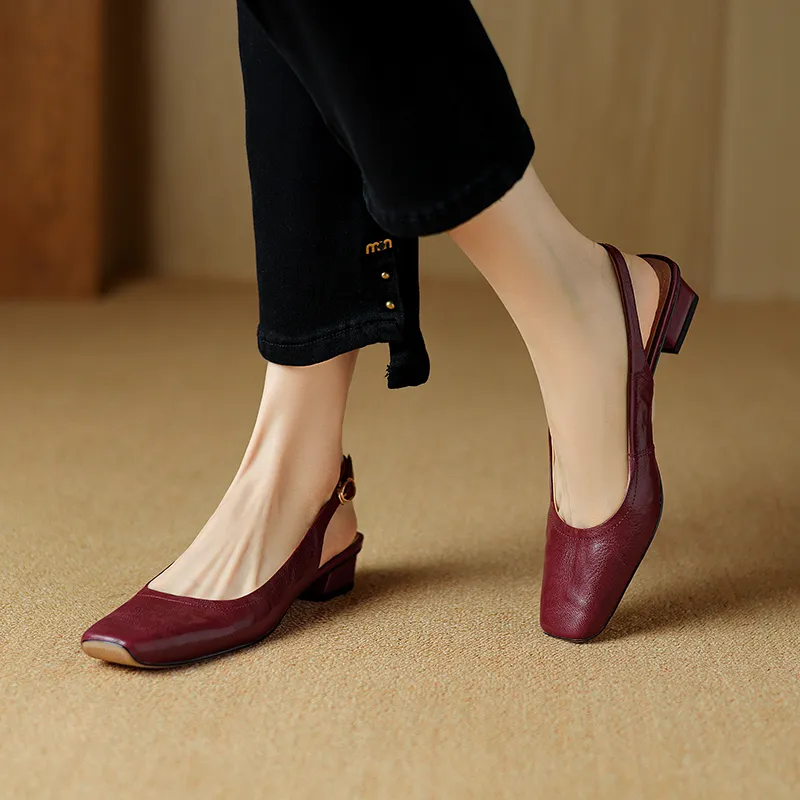 MODERN BELLE Chunky Heel High Heels 3cm Women's-2