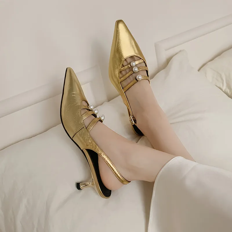 MODERN BELLE Chunky Heel High Heels 5.5cm Women's-1