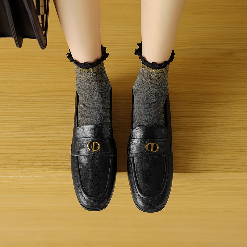 MODERN BELLE Loafers Women's Black/Dark Brown-2