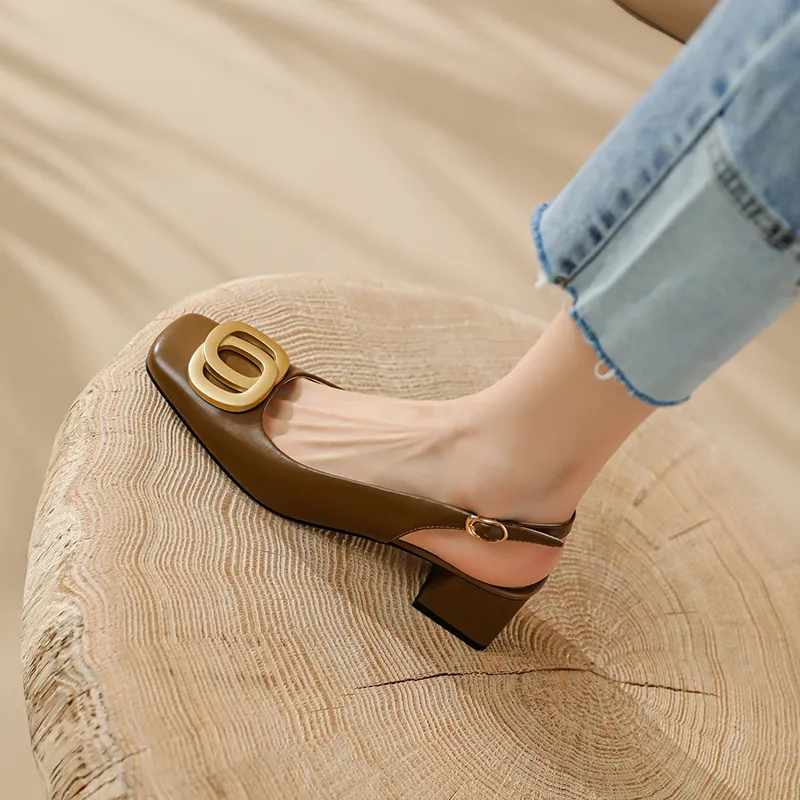 MODERN BELLE Chunky Heel High Heels 5cm Women's-9