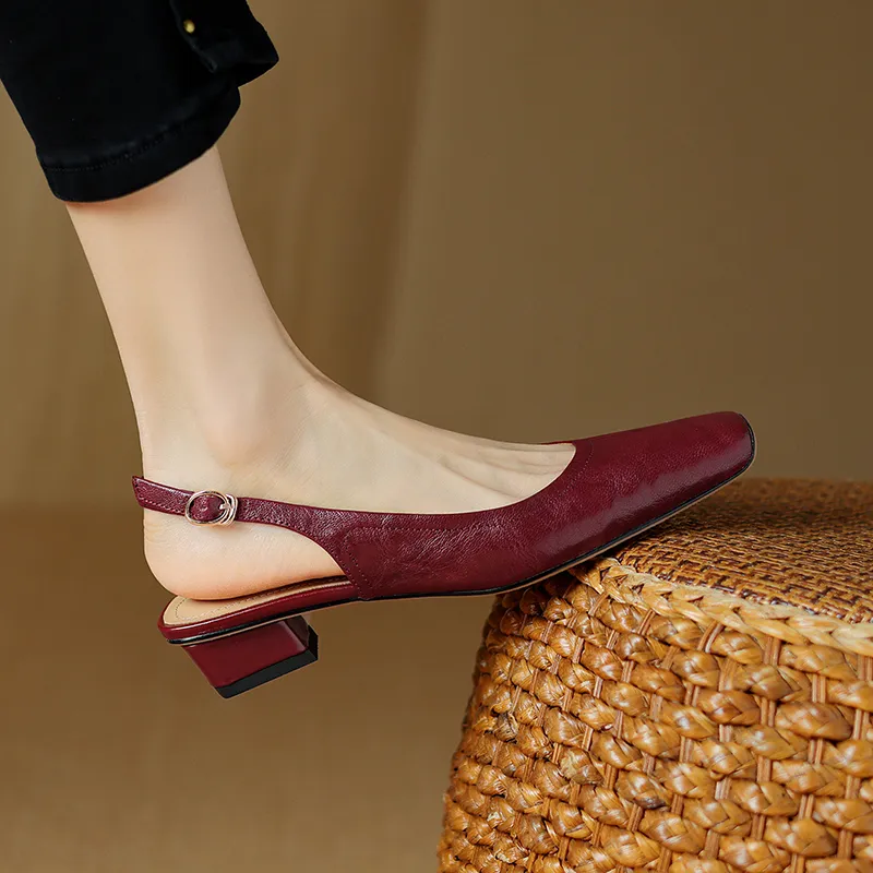 MODERN BELLE Chunky Heel High Heels 3cm Women's-3