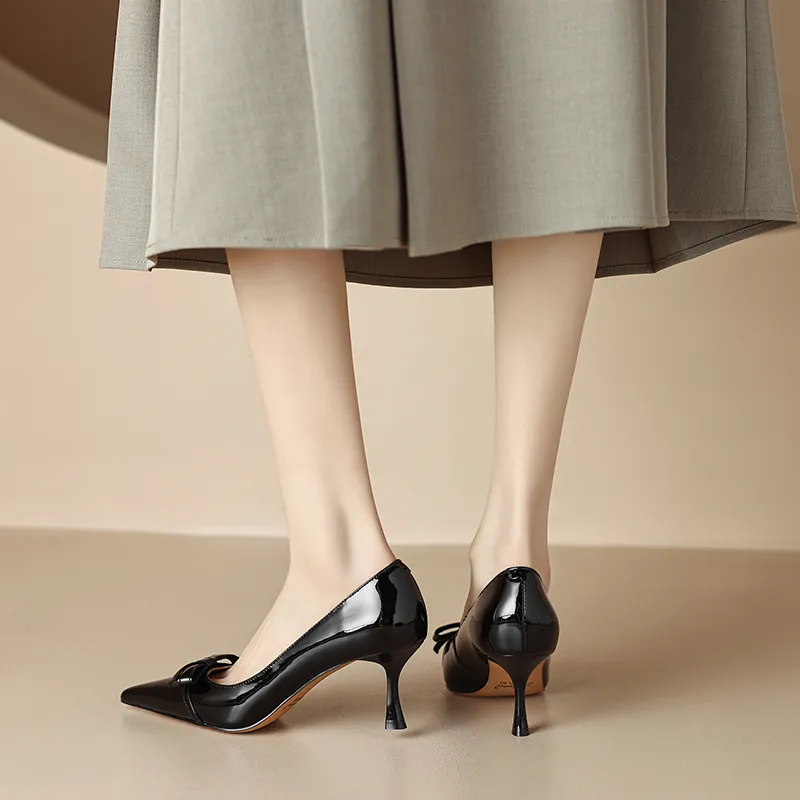 MODERN BELLE Chunky Heel High Heels 6.5cm Women's-2