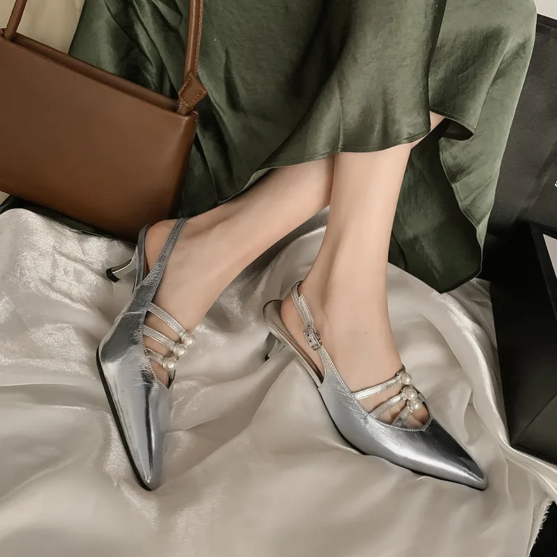 MODERN BELLE Chunky Heel High Heels 5.5cm Women's-7