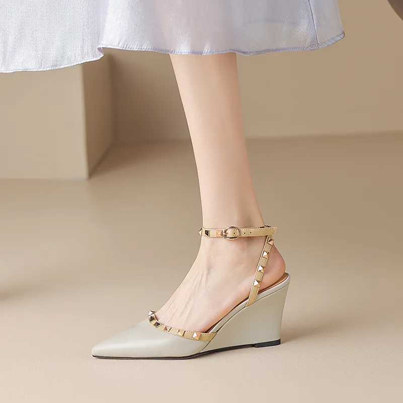 MODERN BELLE Wedge Heel High Heels 8cm Women's-2