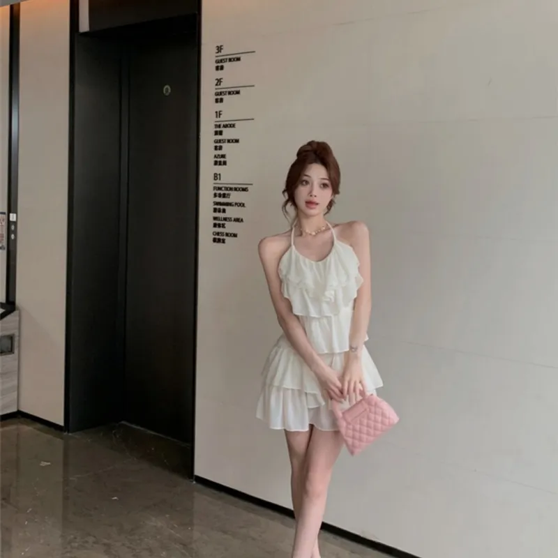 GLEE DIARY Slip Dresses Women's-3