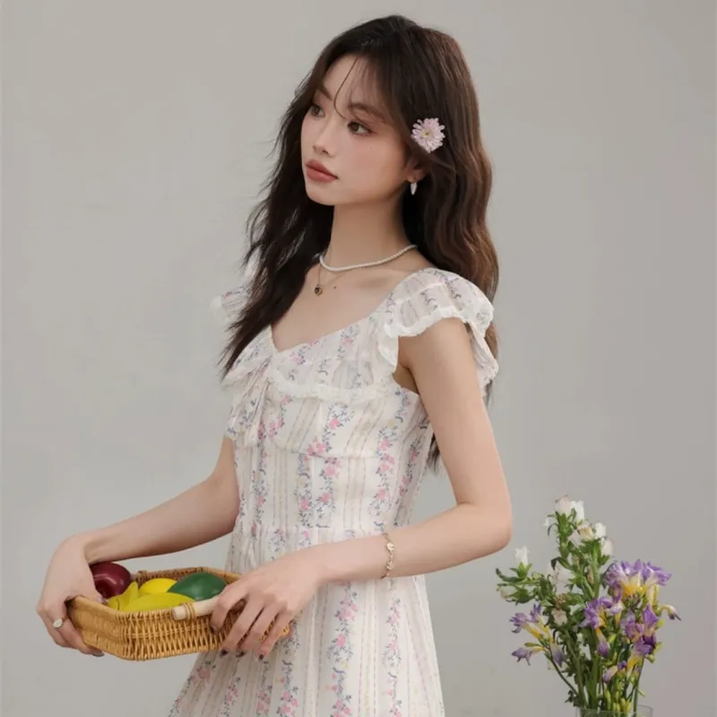 GLEE DIARY Short Sleeved Dress Women's Multicolor-5