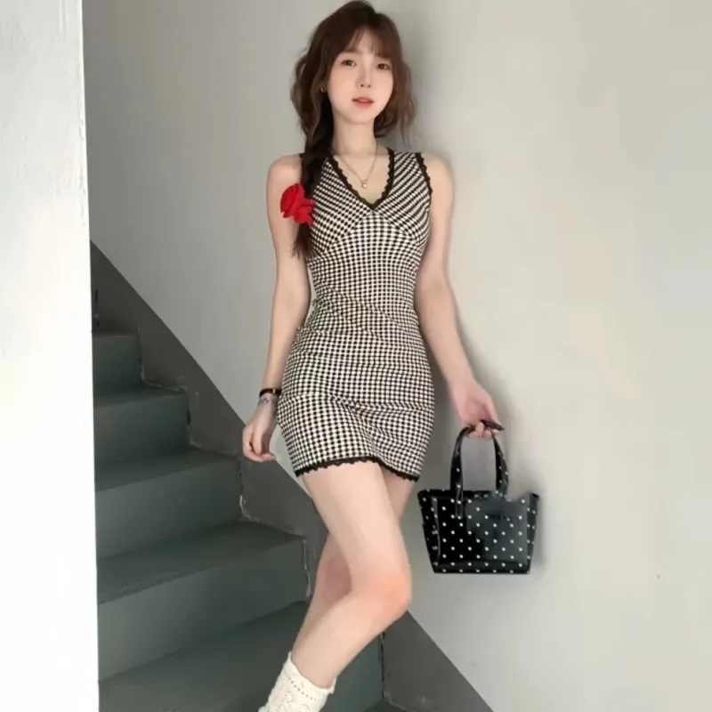 GLEE DIARY Sleeveless Dress Women's-4