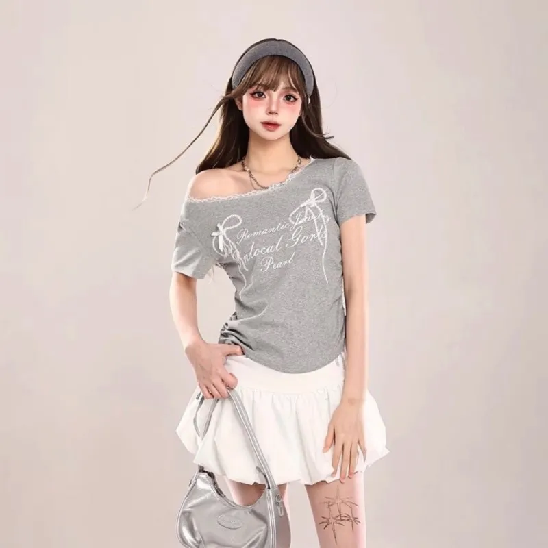 GLEE DIARY Regular T Shirt Women's-5