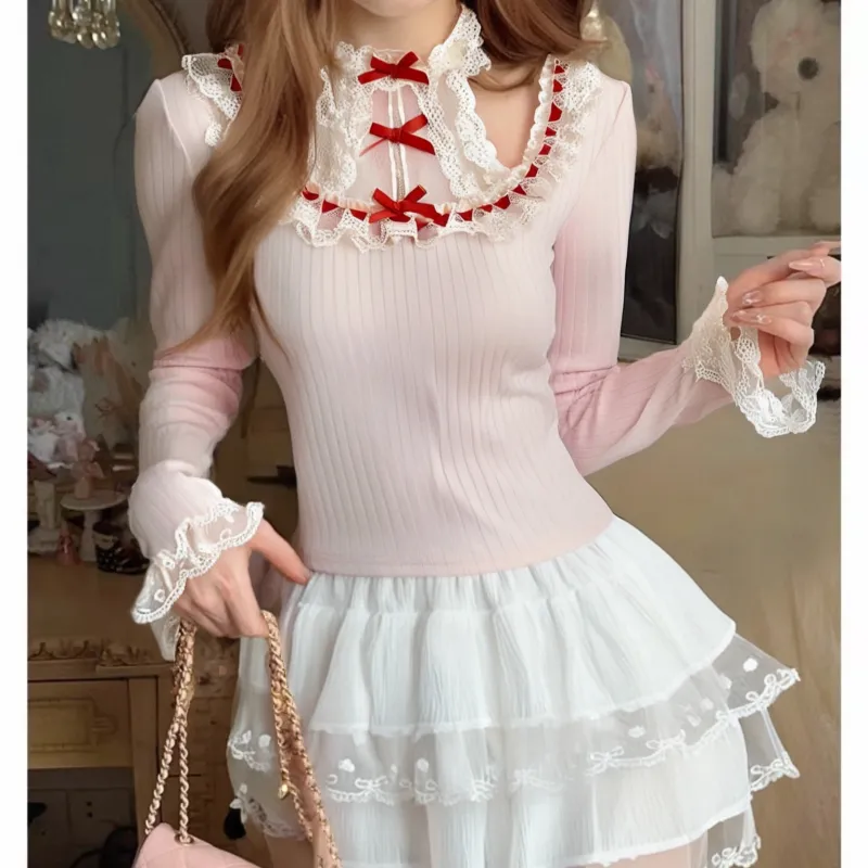 GLEE DIARY Two Piece Skirt Sets Women's-3