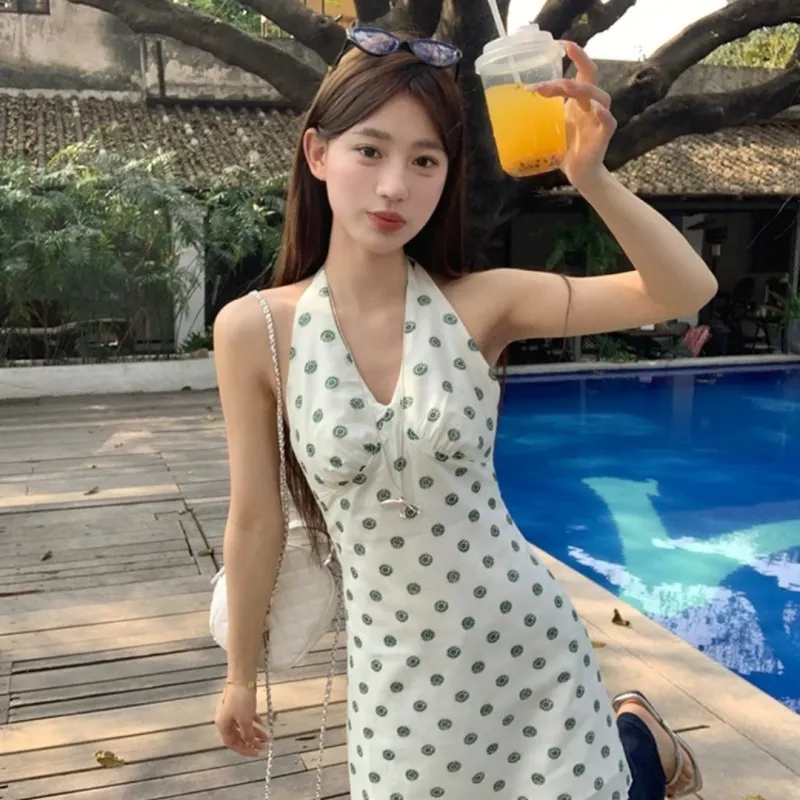 GLEE DIARY Slip Dresses Women's-10