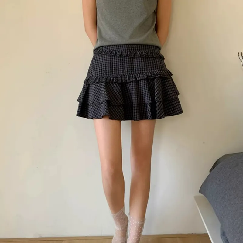 GLEE DIARY Casual Short Skirts Women's-2