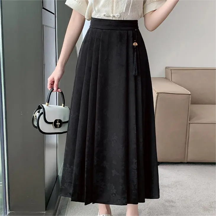 GLEE DIARY Casual Long Skirt Women's-7
