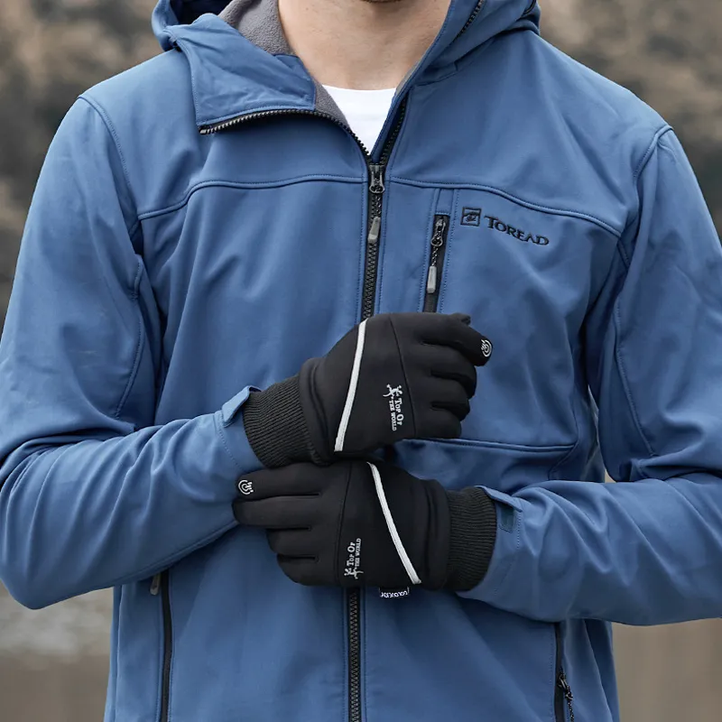 SLSM Riding Equipment Cycling Glove Unisex Black Gray-1