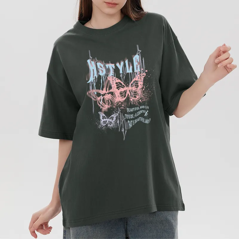 HSTYLE T Shirts Unisex-2