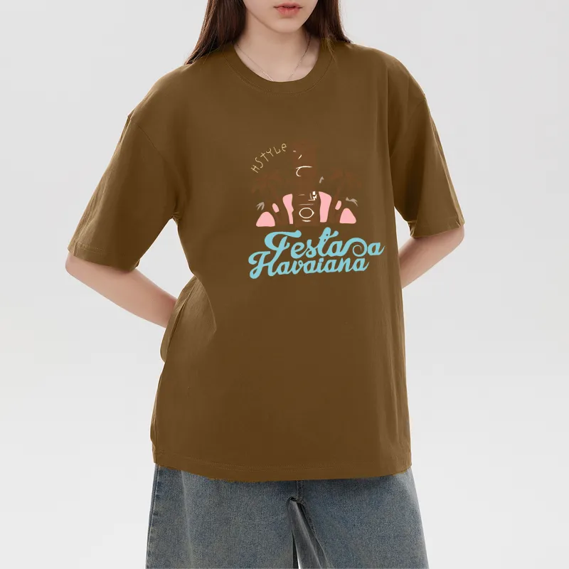 HSTYLE T Shirts Unisex-22