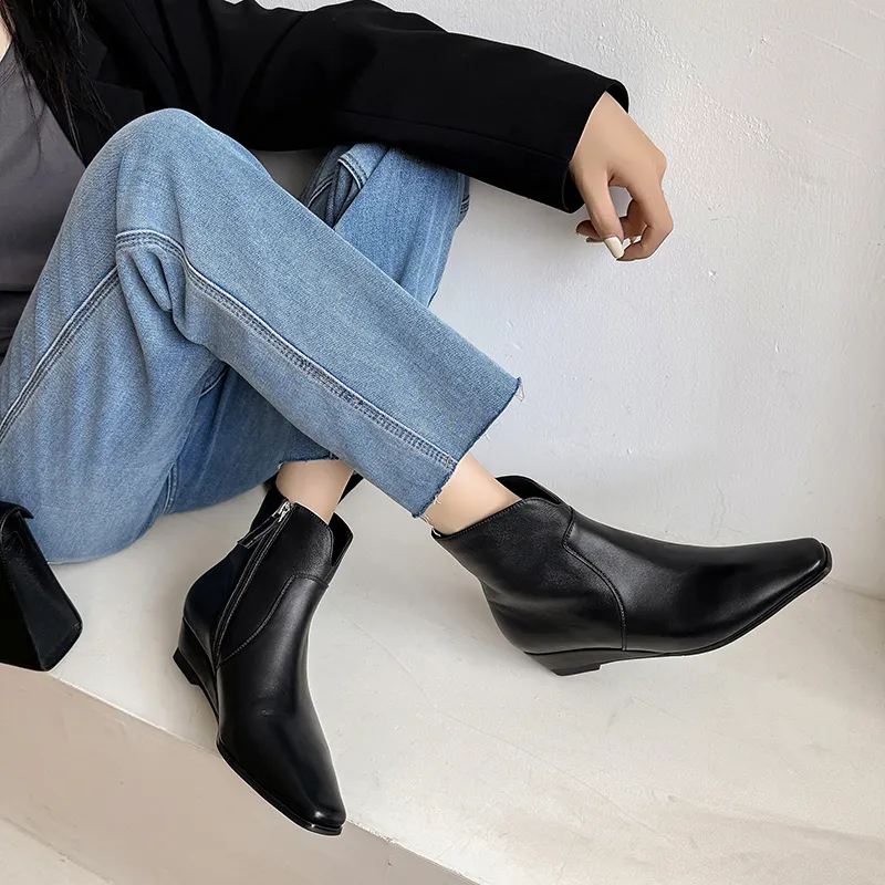 SIFEIRO Ankle Boots 4CM Women's-5