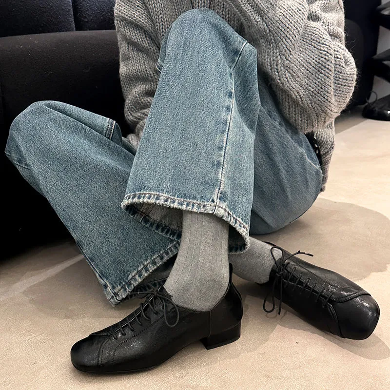 Casual Style Unlined Shoes 2.5CM Height Design Women's-25