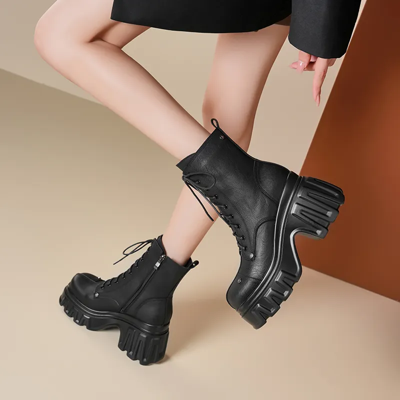 SIFEIRO Ankle Boots 10CM Women's-4
