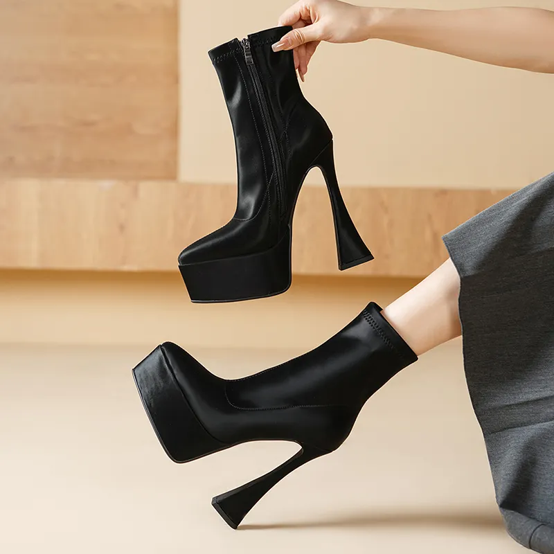 SIFEIRO Ankle Boots 14cm Women's-7