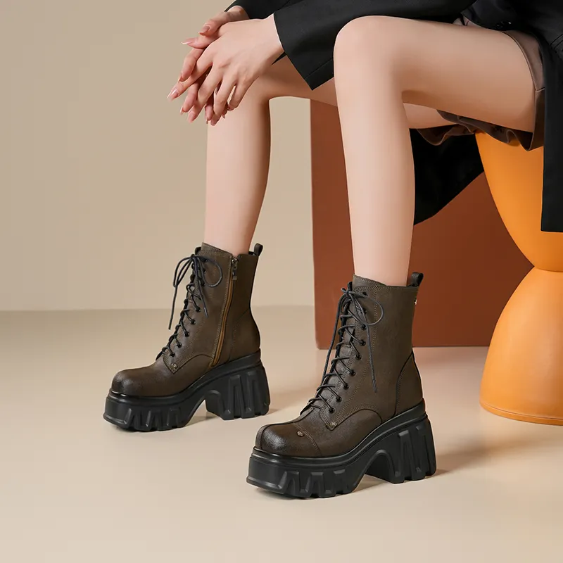SIFEIRO Ankle Boots 10CM Women's-8