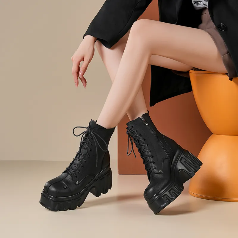 SIFEIRO Ankle Boots 10CM Women's-2