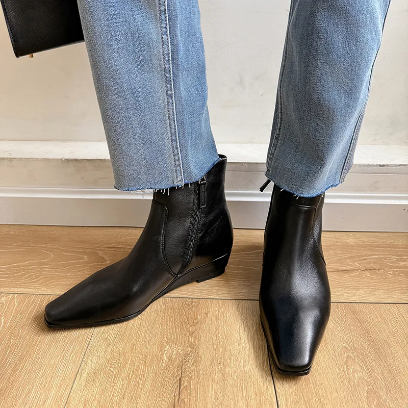 SIFEIRO Ankle Boots 4CM Women's-4
