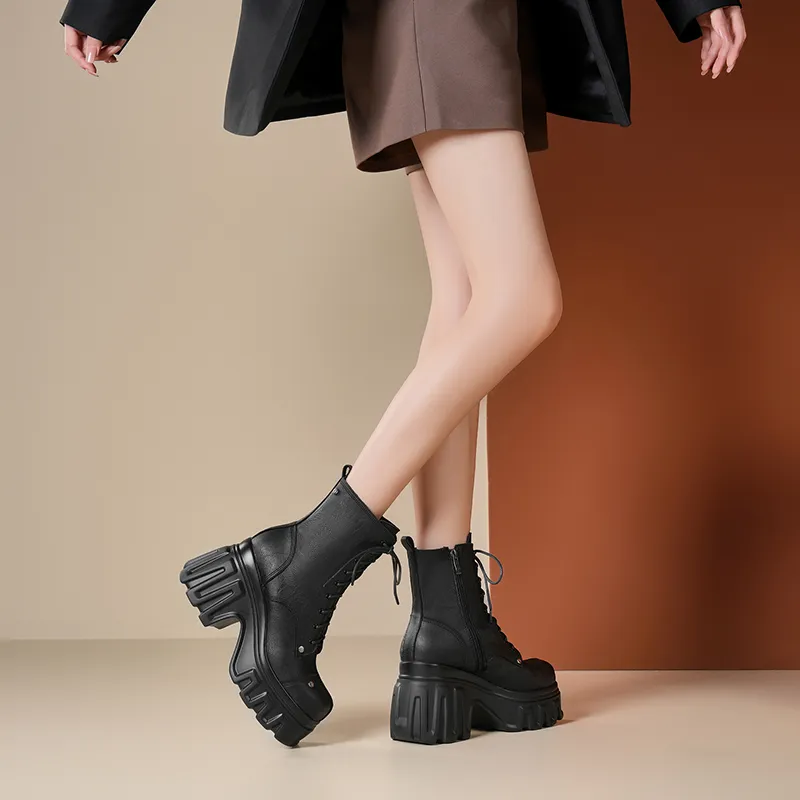 SIFEIRO Ankle Boots 10CM Women's-3