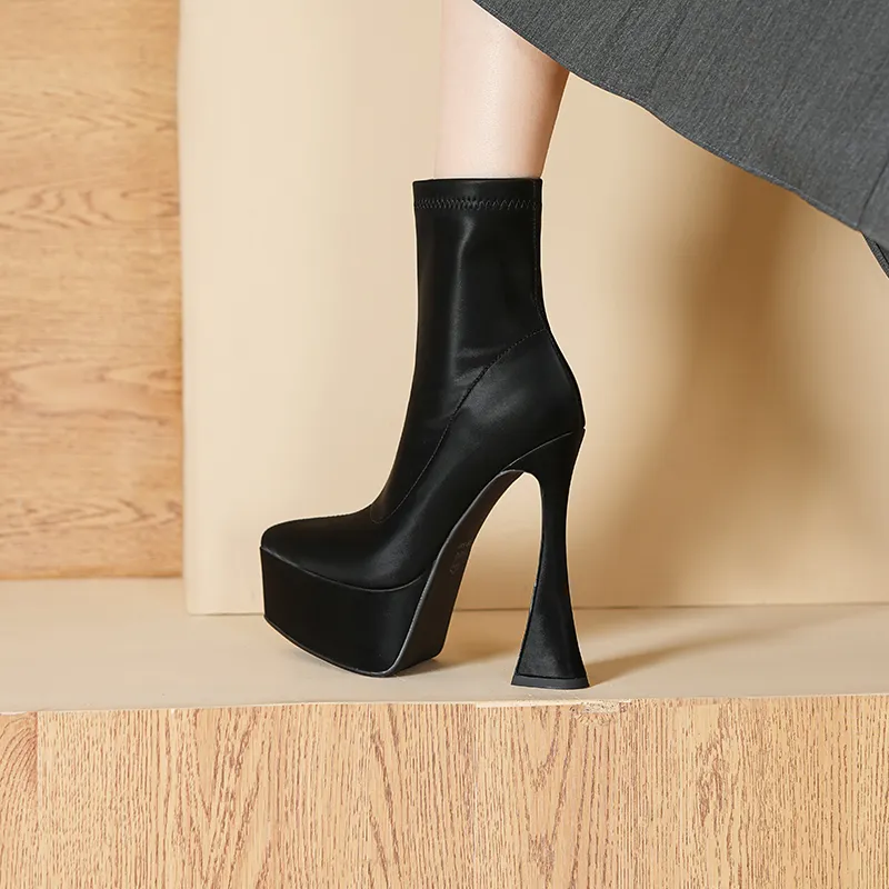 SIFEIRO Ankle Boots 14cm Women's-11
