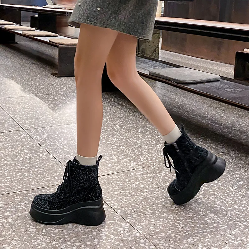 SIFEIRO Ankle Boots 8.5CM Women's-3