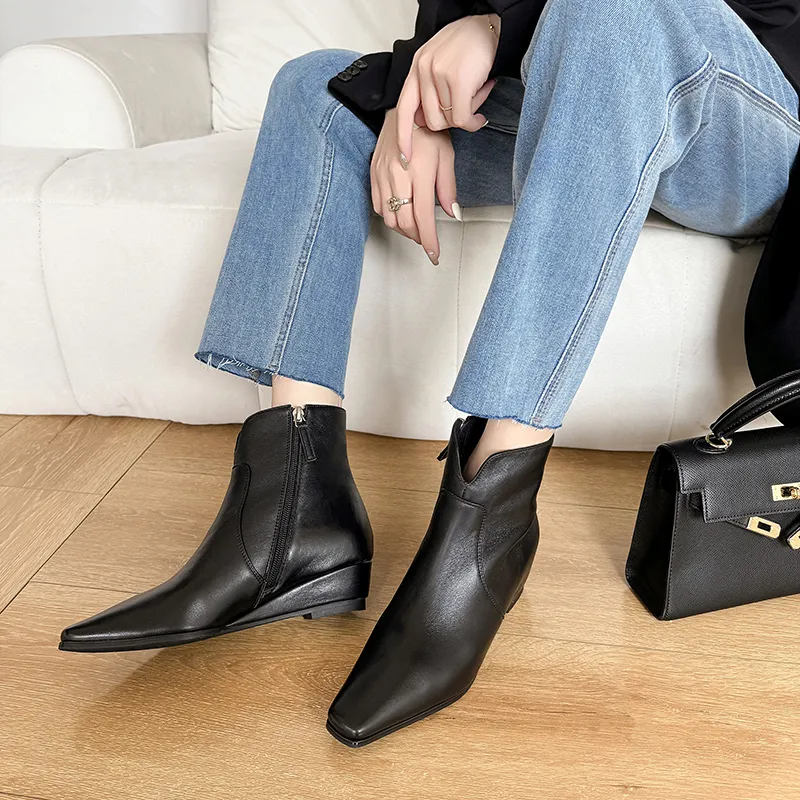 SIFEIRO Ankle Boots 4CM Women's-2