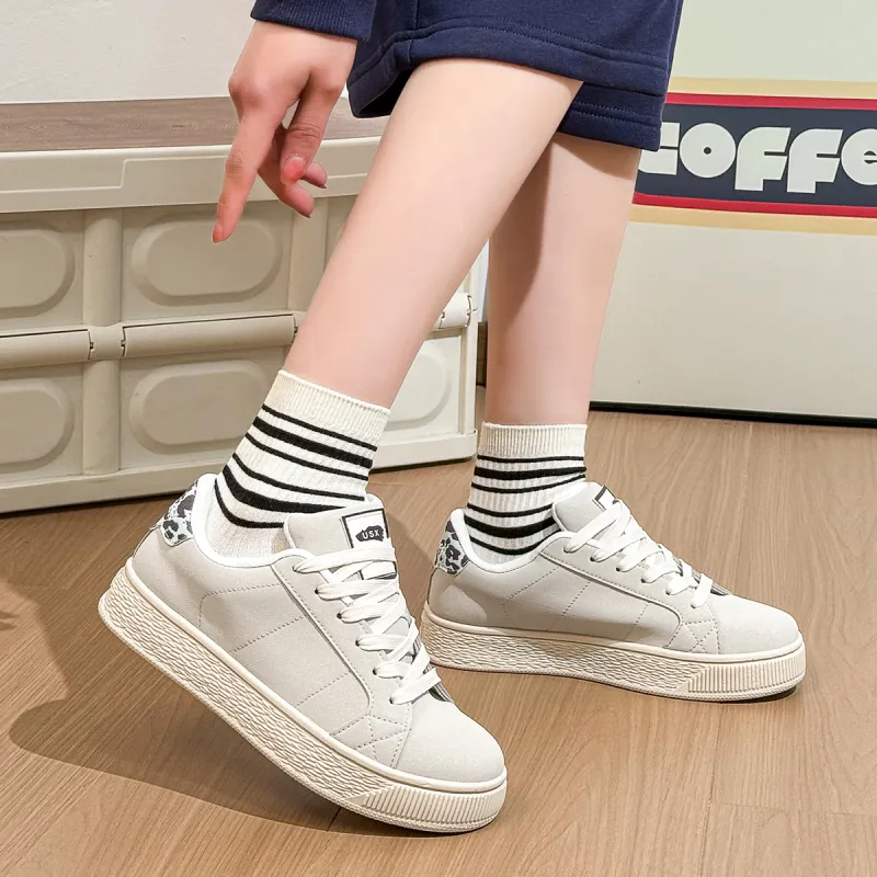 MIIRACER Anti Slip Wear Resistant Low Top Casual Shoes Unisex-38