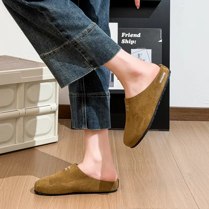 MIIRACER Abrasion Resistant Slip Resistant Closed Toe Slippers Women's-3