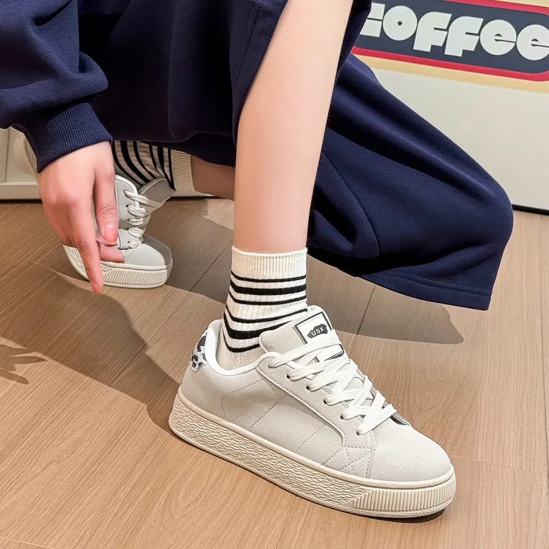 MIIRACER Anti Slip Wear Resistant Low Top Casual Shoes Unisex-40