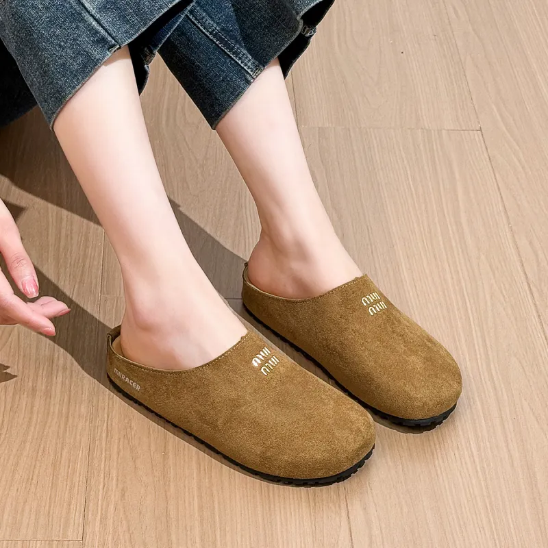 MIIRACER Abrasion Resistant Slip Resistant Closed Toe Slippers Women's-1