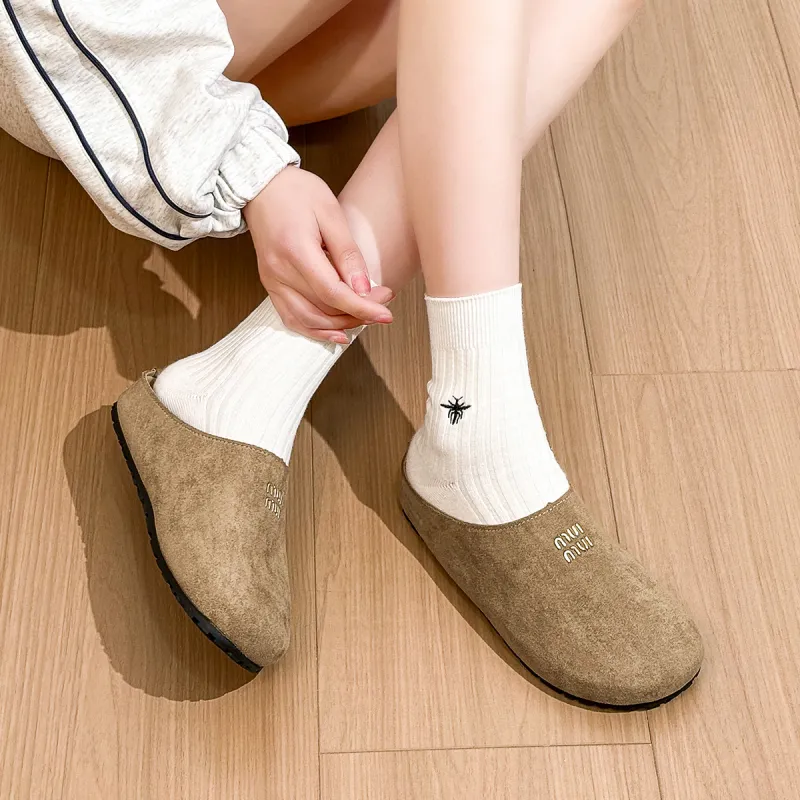 MIIRACER Abrasion Resistant Slip Resistant Closed Toe Slippers Women's-9