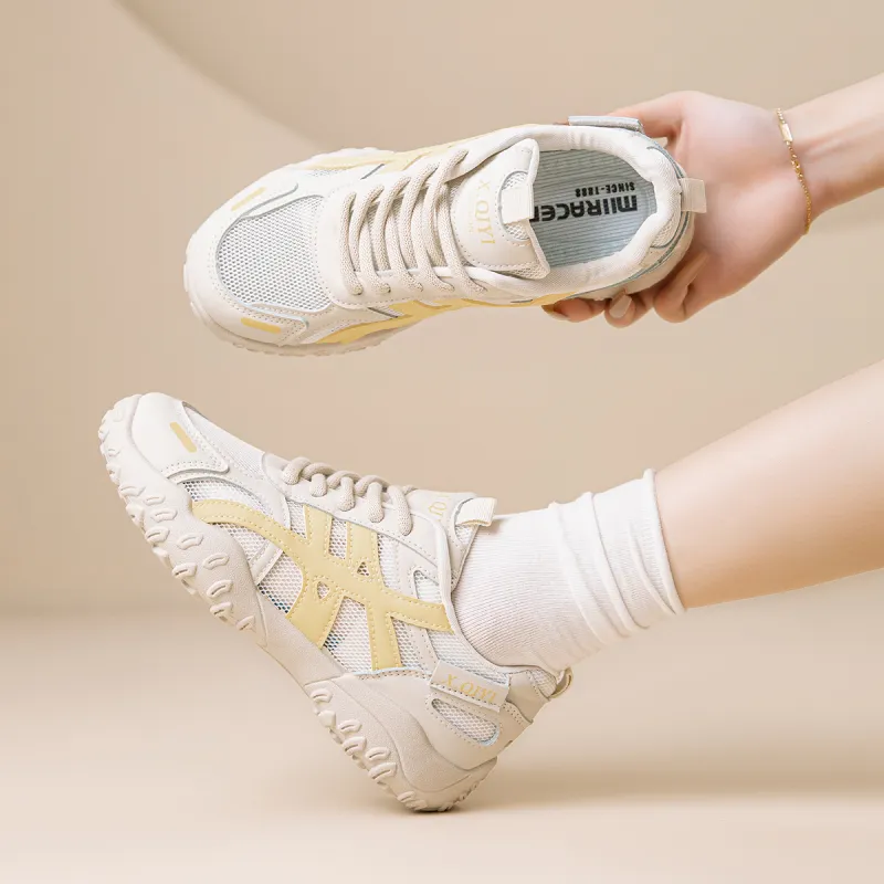 MIIRACER Breathable, Lightweight, Slip Resistant Low Top Casual Shoes Women's-4