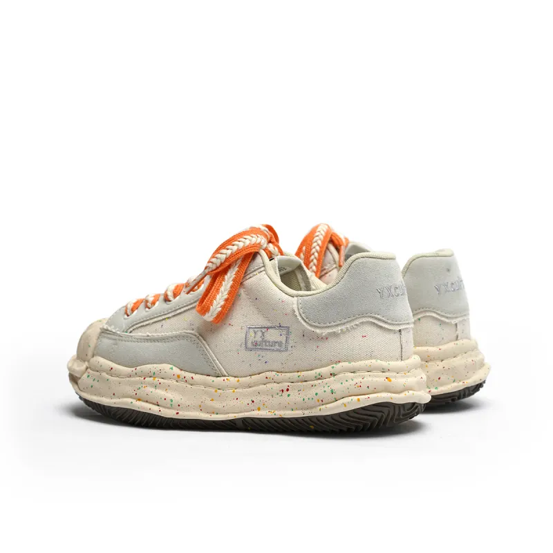 FANZAO Abrasion Resistant, Lightweight, And Breathable Low Top Skateboard Shoes Unisex Apricot-3