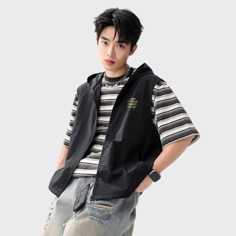 MINISO Vests Unisex-4