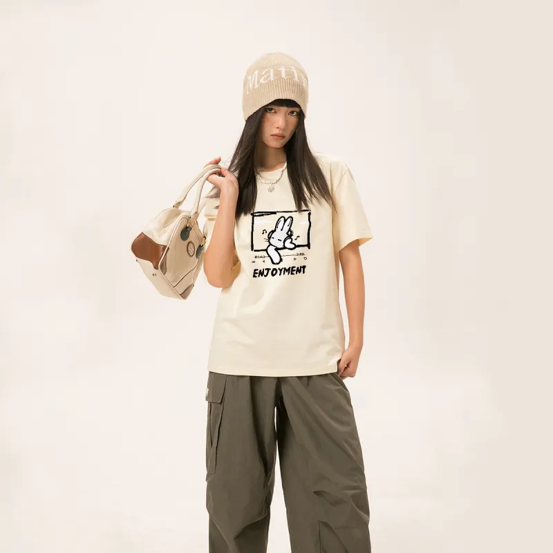 MINISO T Shirt Women's 2 Pack Summer-27