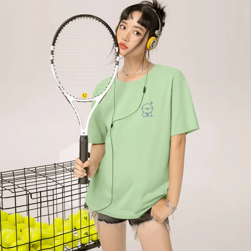 MINISO T Shirt Women's 2 Pack Summer-3