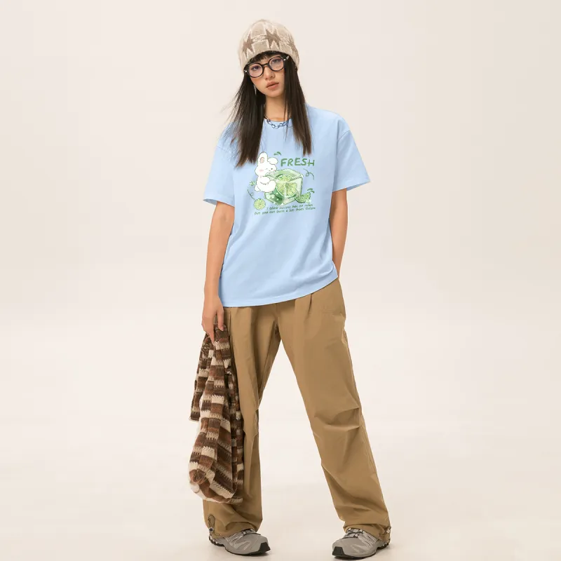MINISO T Shirt Women's 2 Pack Summer-27
