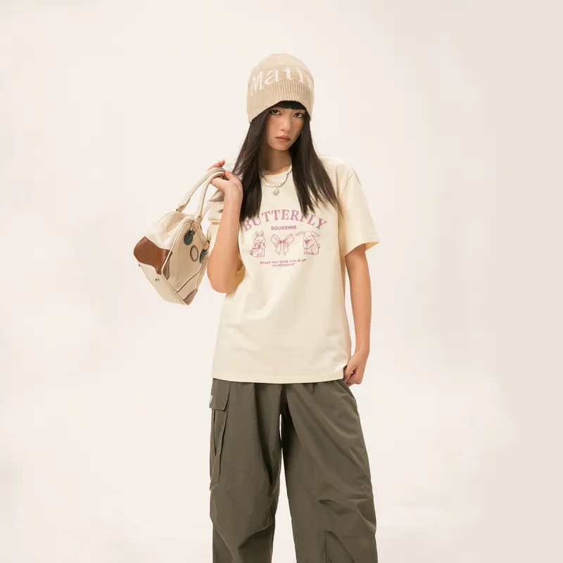 MINISO T Shirt Women's 2 Pack Summer-20