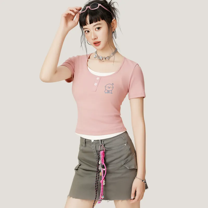 MINISO T Shirts Women's-2
