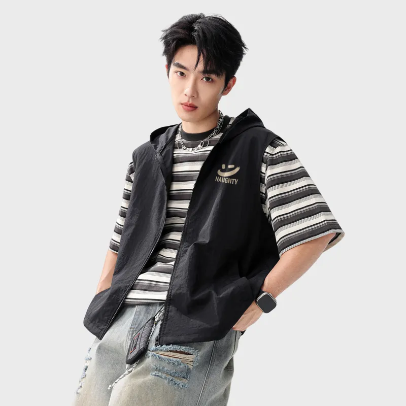MINISO Vests Unisex-4