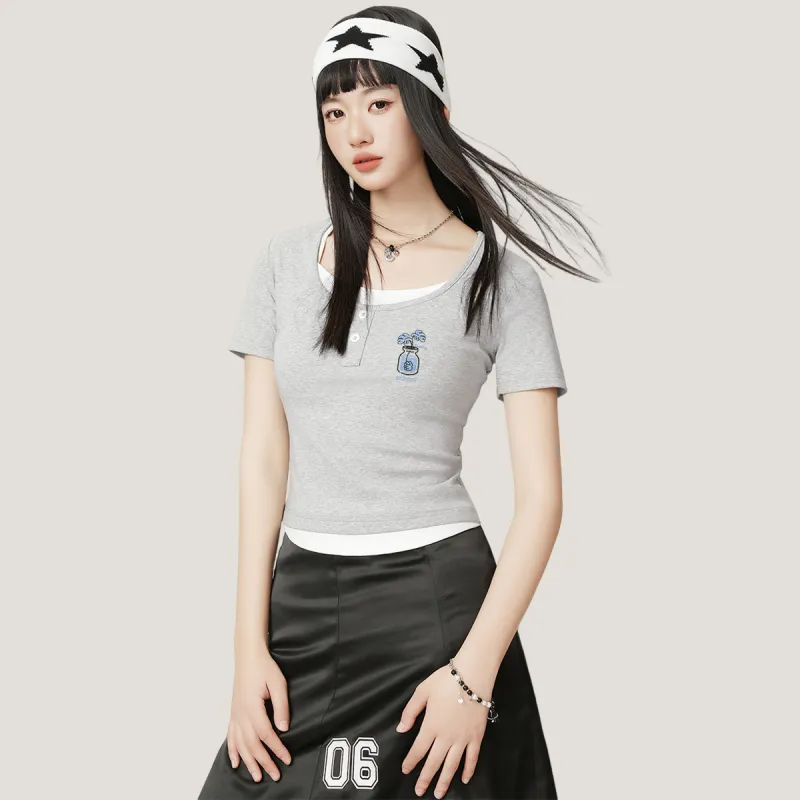 MINISO T Shirts Women's-5