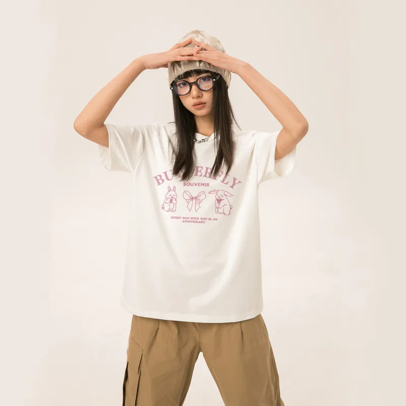 MINISO T Shirt Women's 2 Pack Summer-8