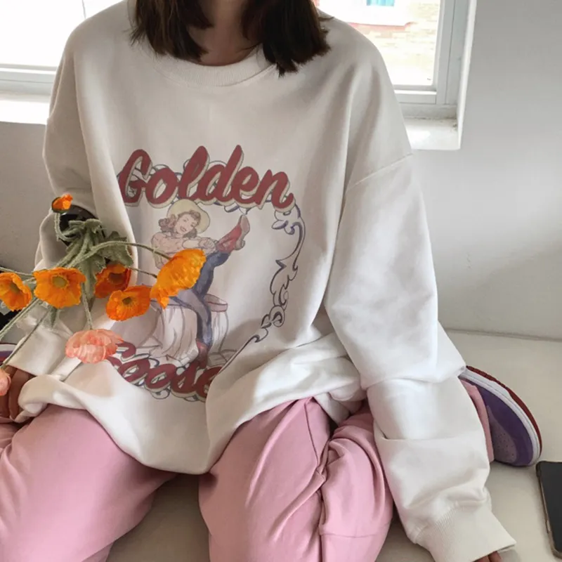 COVT Sweatshirts Women's White-2