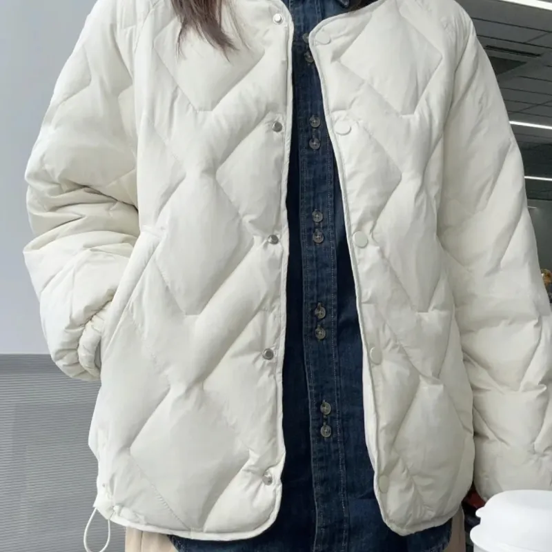 COVT Puffer Jacket Women's White-3