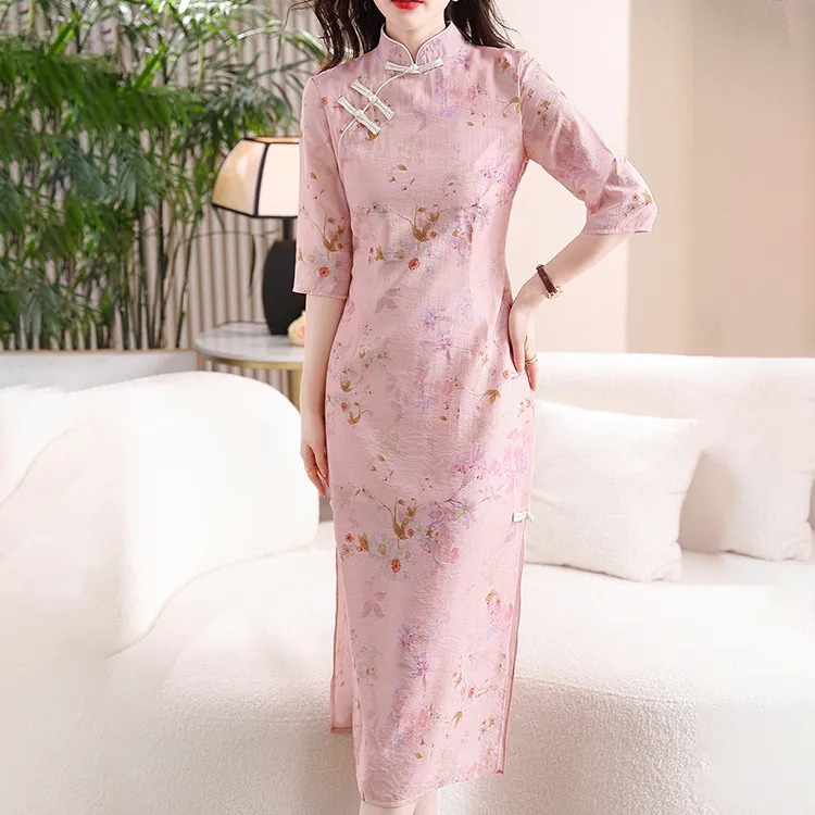 COVT Short-Sleeved Dresses Women's Pink-4